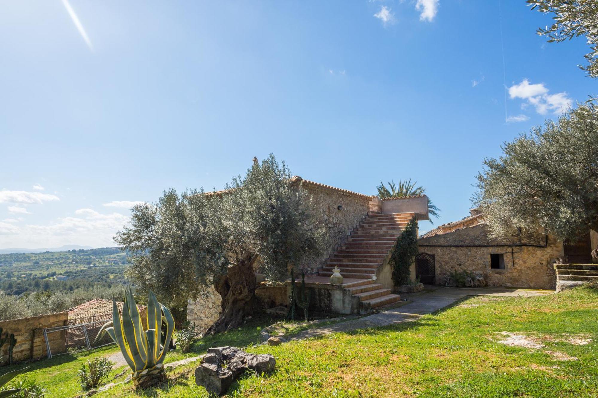 Finca Es Castell Бинибона Экстерьер фото